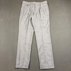 Wallace & Barnes Wool Pants Mens 31x32 Grey Cuffed